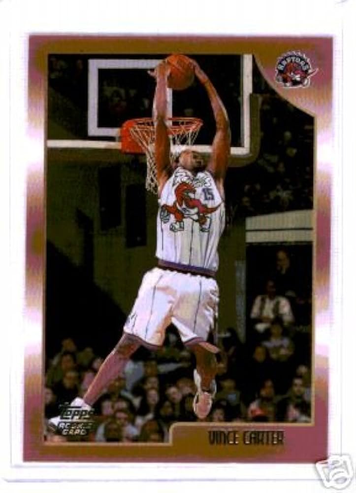 Amazon.com: Topps Toronto Raptors Vince Carter 1998-99
